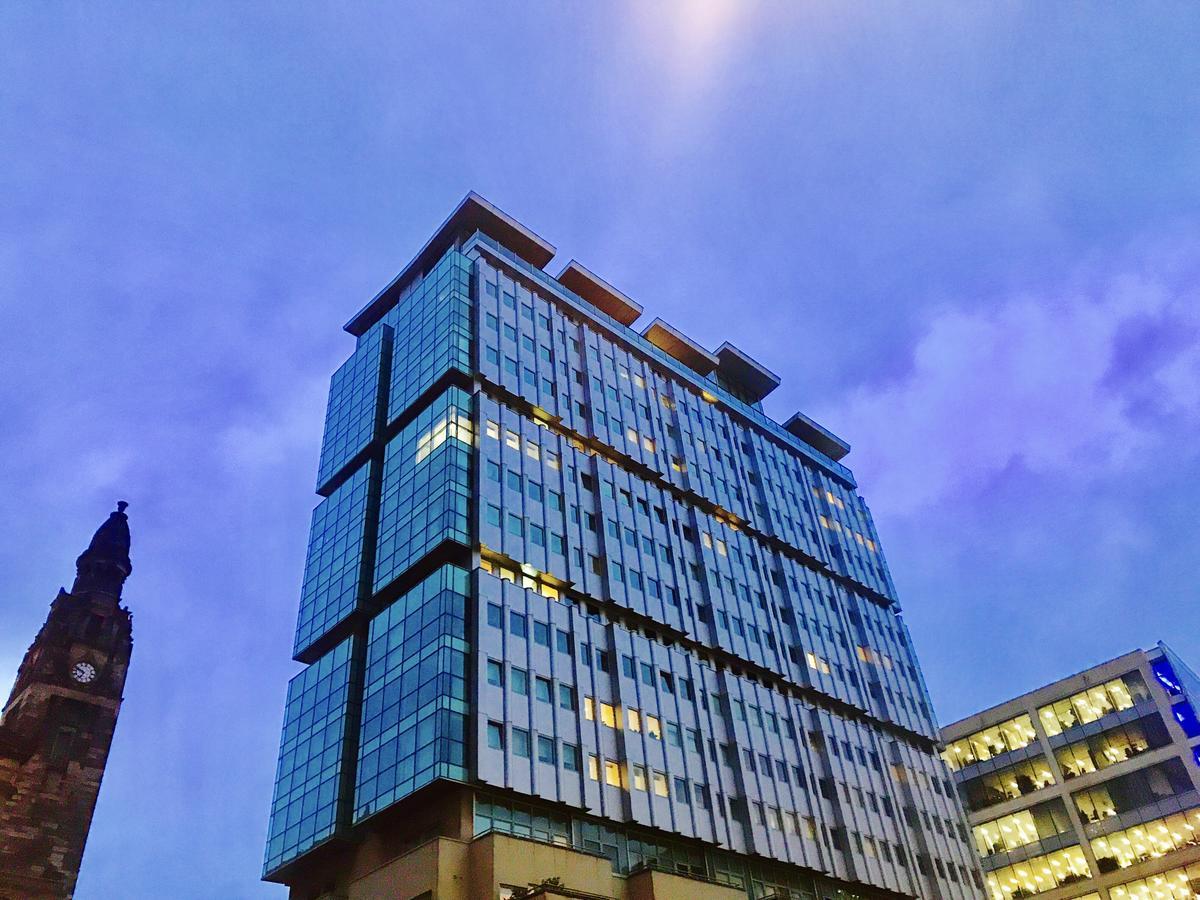 Glasgow Central Station Skyline Apartment With Parking Buitenkant foto