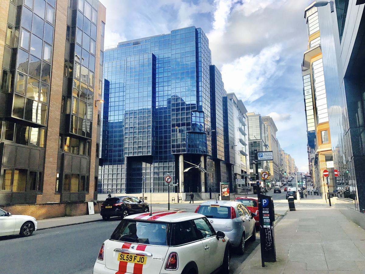Glasgow Central Station Skyline Apartment With Parking Buitenkant foto