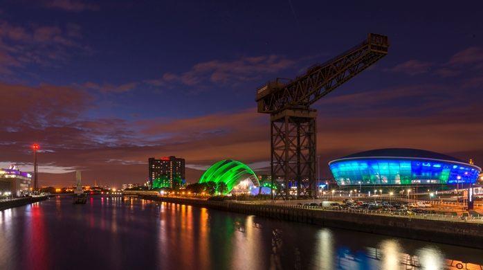 Glasgow Central Station Skyline Apartment With Parking Kamer foto