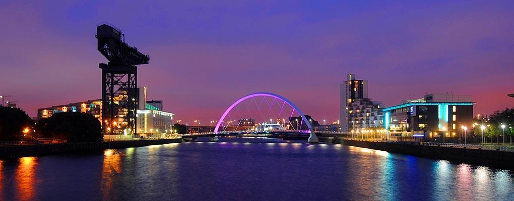 Glasgow Central Station Skyline Apartment With Parking Kamer foto